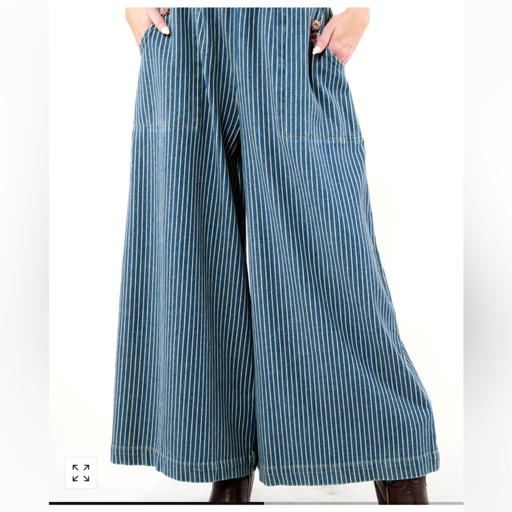 🆕 Aratta- ALAIA STRIPE DENIM PANTS